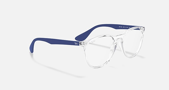 【ray】 ERIKA OPTICS Eyeglasses with Transparent Frame - RB7046F