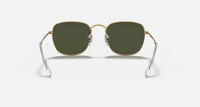 Ray-Ban Sunglasses Unisex Frank - Black Frame Green Lenses 51-20