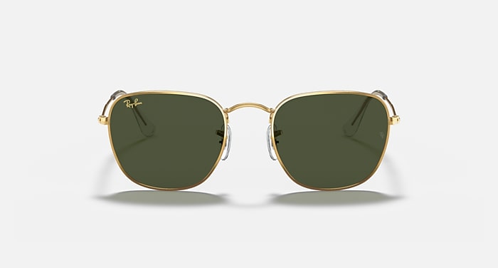 Ray-Ban Sunglasses Unisex Frank - Black Frame Green Lenses 51-20