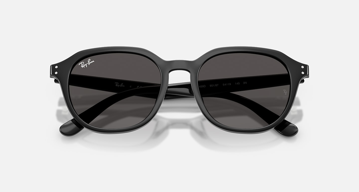 Ray-Ban Sunglasses Unisex Rb4459d - Black Frame Grey Lenses 54-19
