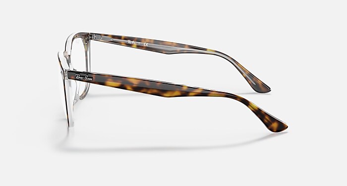 レイバン公式ストア】 Ray-Ban® RB4362 OPTICS メガネ | 透明上