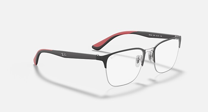 Rayページ M MEGA HAWKEYE OPTICS Eyeglasses with Blue On Transparent Blue