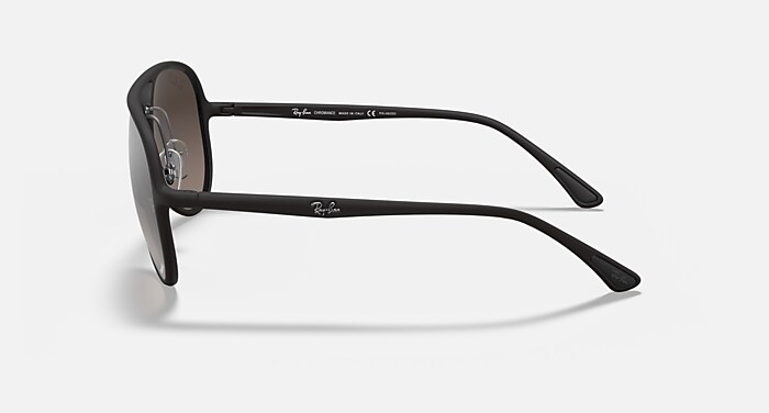 RB4320CH CHROMANCE Sunglasses in Black and Silver - RB4320CH  display picture 2