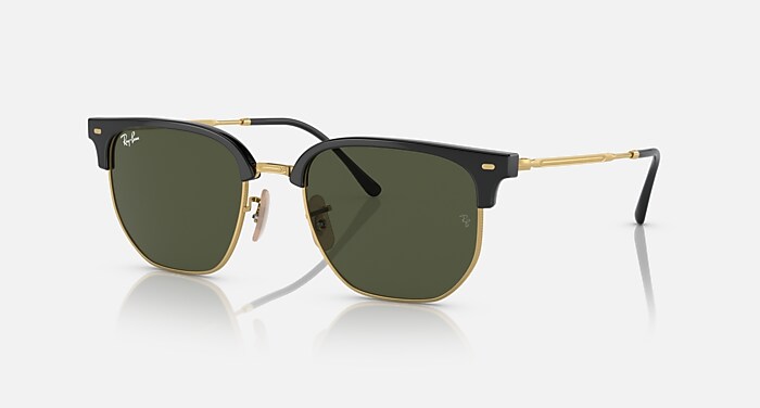 レイバン公式ストア】 Ray-Ban® NEW CLUBMASTER サングラス | ゴールド 