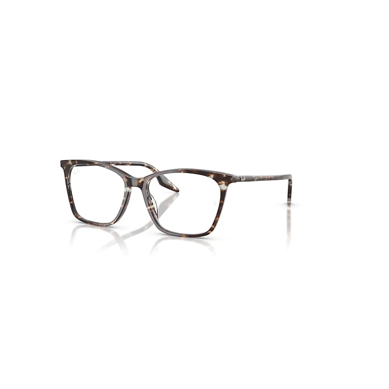 Ray Ban Rb5422 Optics  Havana Yellow Turtle Fassung Klar Glas Polarisiert 54-16 In Havana Yellow Turtle