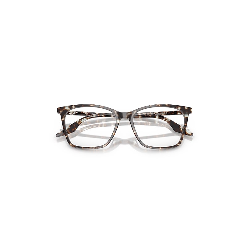 Ray Ban Rb5422 Optics Eyeglasses Havana Yellow Turtle Frame Clear Lenses Polarized 52-16 In Havana Yellow Turtle