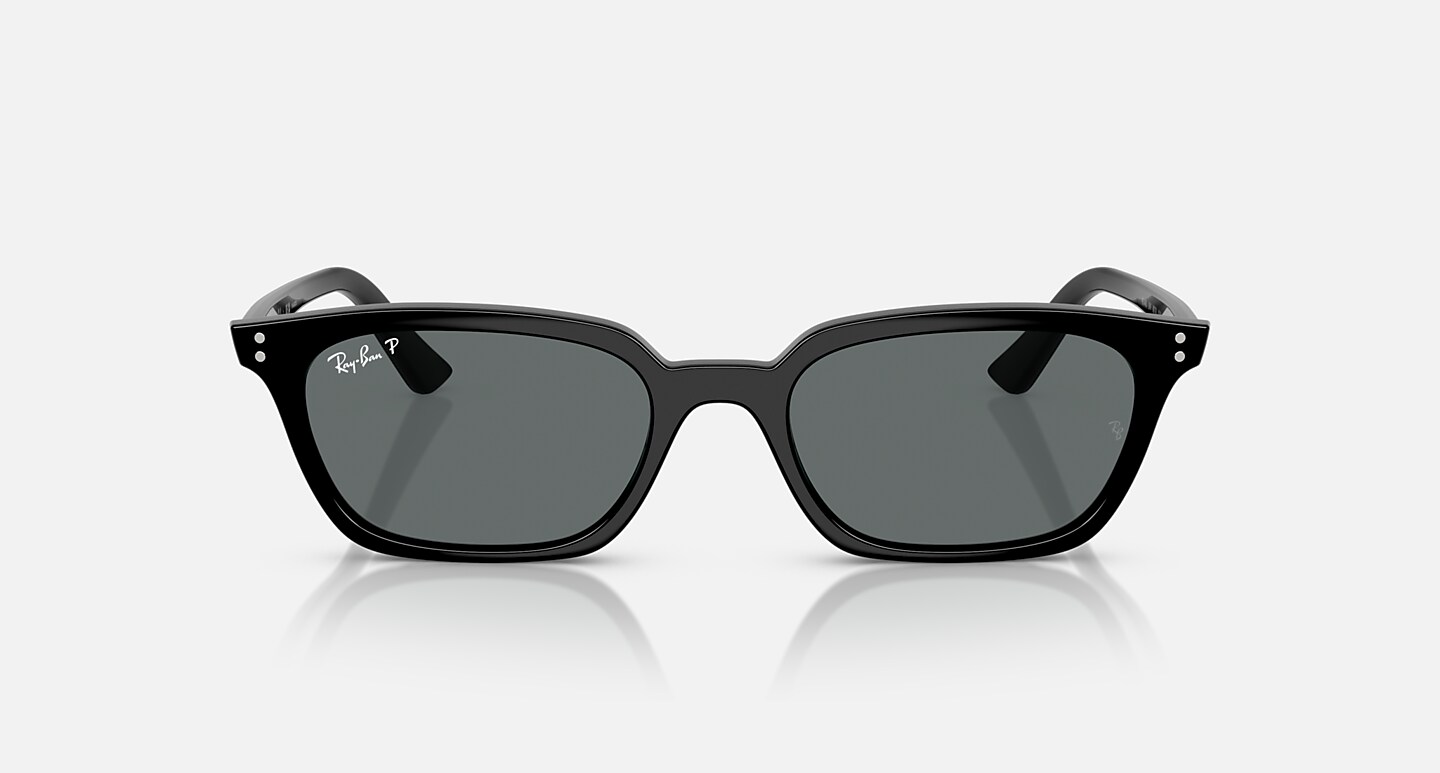 Ray-Ban Sunglasses Unisex Zaya Bio-based - Black Frame Grey Lenses 53-19 Polarized