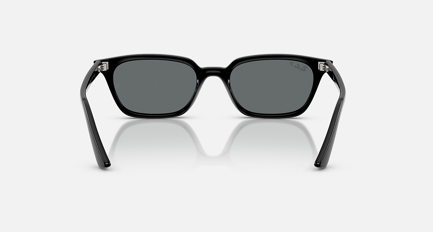 Ray-Ban Sunglasses Unisex Zaya Bio-based - Black Frame Grey Lenses 53-19 Polarized