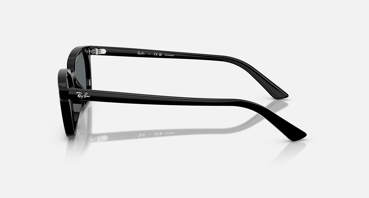 Ray-Ban Sunglasses Unisex Zaya Bio-based - Black Frame Grey Lenses 53-19 Polarized