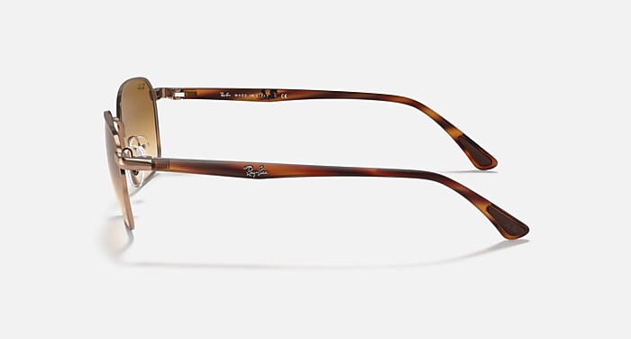 RB3664 Sunglasses in Light Havana and Light Brown Gradient