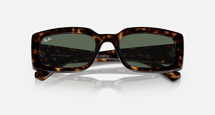 KILIANE BIO-BASED Sunglasses in Havana and Dark Green