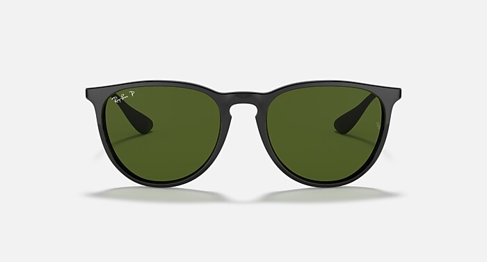 Ray-Ban Sunglasses Erika Classic Black Frame Green Lenses