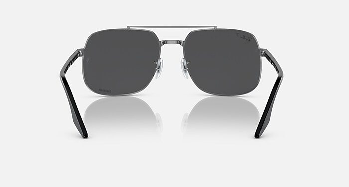 Ray-Ban Sunglasses Unisex Rb3699 - Black Frame Grey Lenses 59-18 Polarized