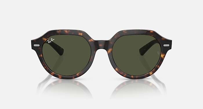 GINA Sunglasses in Havana and Green - RB4399 | Ray-Ban® US display picture 2