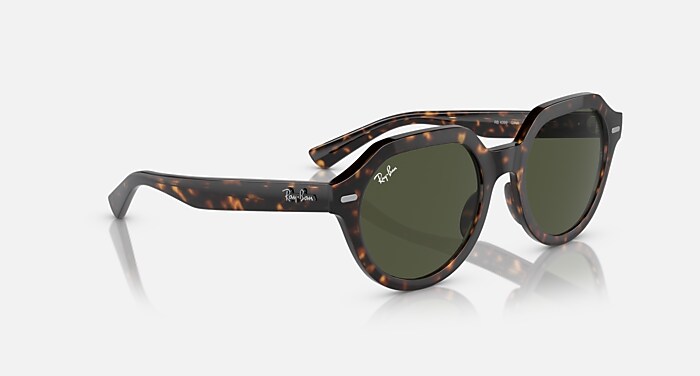 GINA Sunglasses in Havana and Green - RB4399 | Ray-Ban® US display picture 2