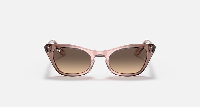 Ray-Ban Sunglasses Children Miss Burbank Kids - Transparent Pink Frame Yellow Lenses 45-18