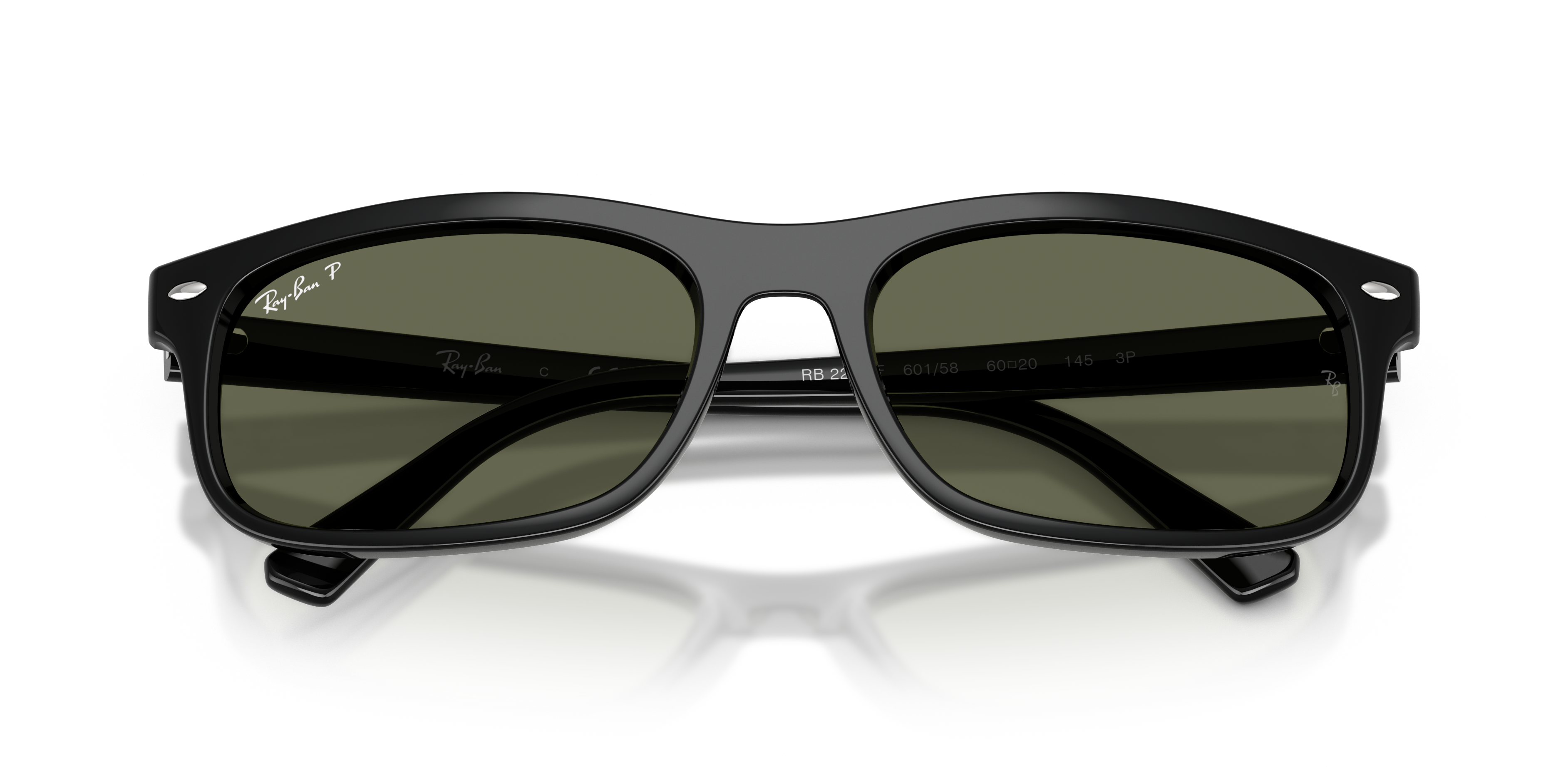 RB2224 Sunglasses in Black and Green Polarized - RB2224F | Ray-Ban® US