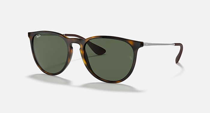 Ray-Ban アジアンClassic RB4171F サングラス ERIKA CLASSIC Sunglasses in Light Havana and G-15 Green