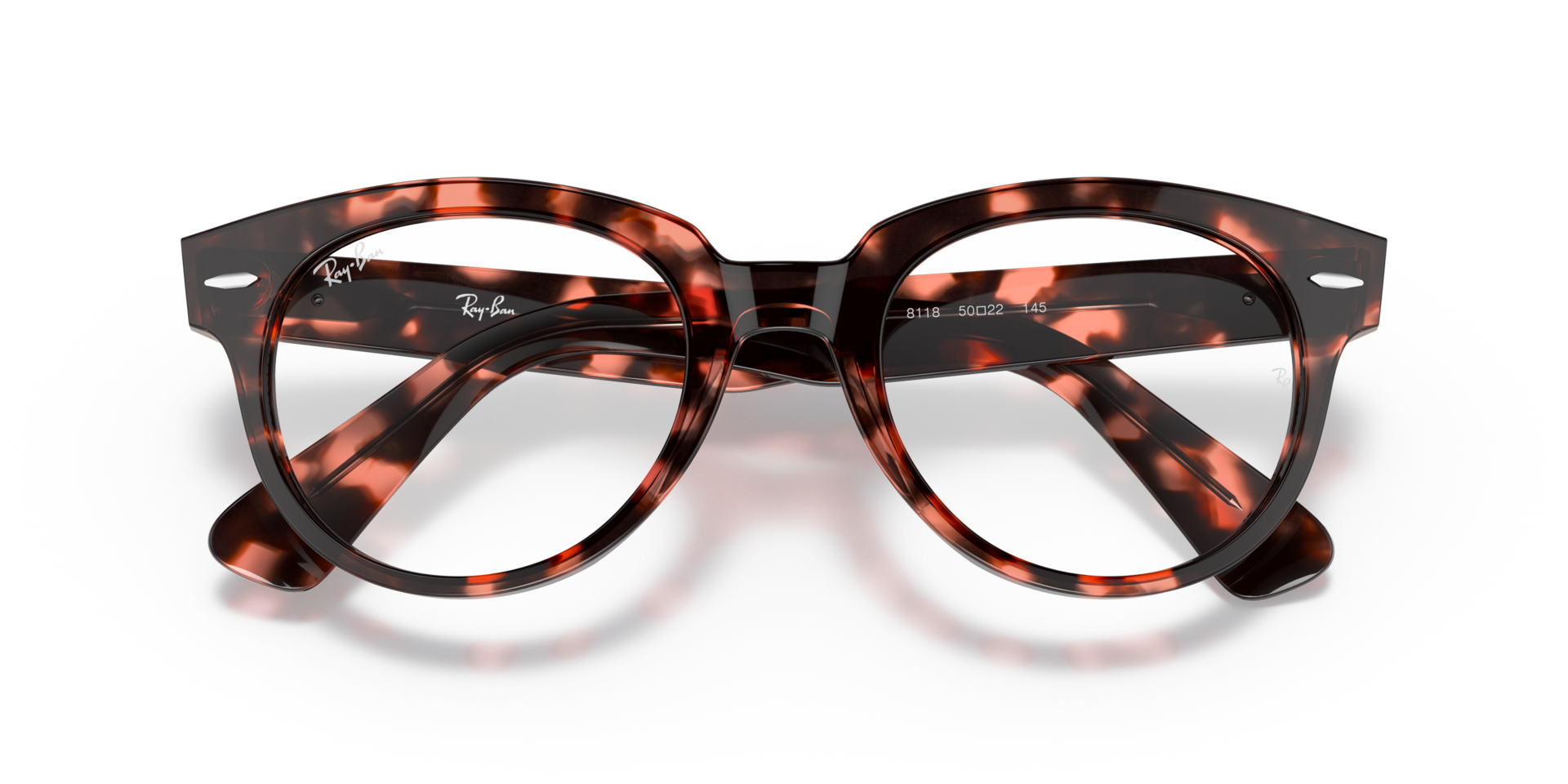 Ray-Ban Orion Optics Eyeglasses Tortoise Frame Clear Lenses Polarized 50-22 105$