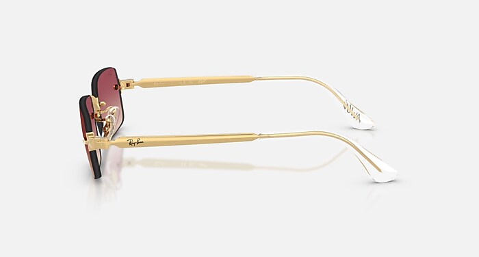 RB3928 BY A$AP ROCKY Sunglasses in Arista Gold and Clear Gradient
