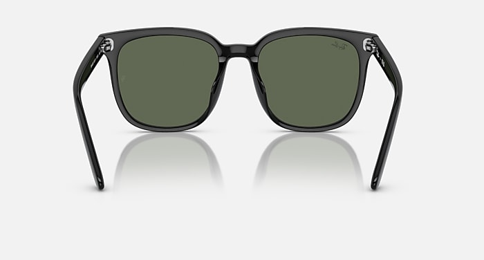 Ray-Ban Sunglasses Rb4401d Black Frame Green Lenses
