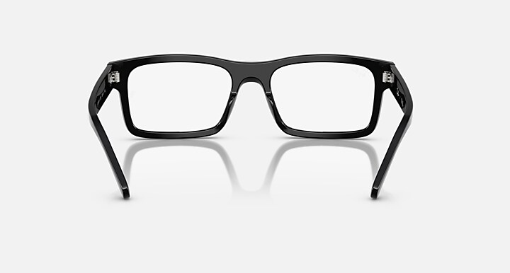 Ray-Ban 0RX5435F RB5435 OPTICS 抛光 黑色 OPTICAL_Back