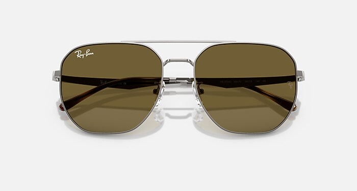 Ray-Ban RB3724D レイバン サングラス レイバン公式ストア】 Ray-Ban® RB3724D サングラス | シルバー