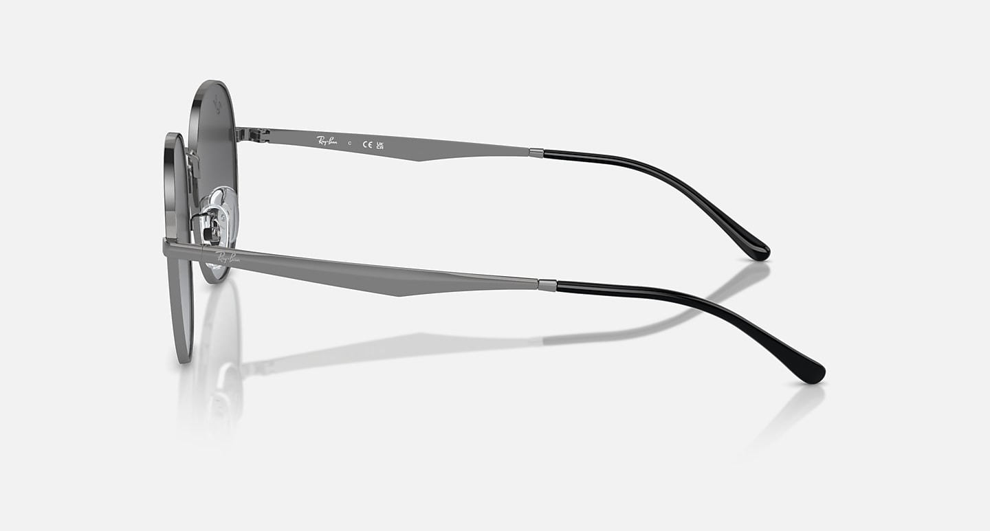 Ray-Ban Sunglasses Unisex Rb3727d - Gunmetal Frame Grey Lenses 57-19