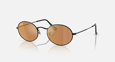 [レイバン] サングラス RB3547 Ray-Ban RB3547 Oval Metal M (51 - 21) with Blue lenses and Silver