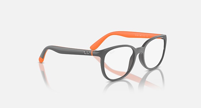 RB1631 OPTICS KIDS BIO-BASED Eyeglasses with Dark Grey On