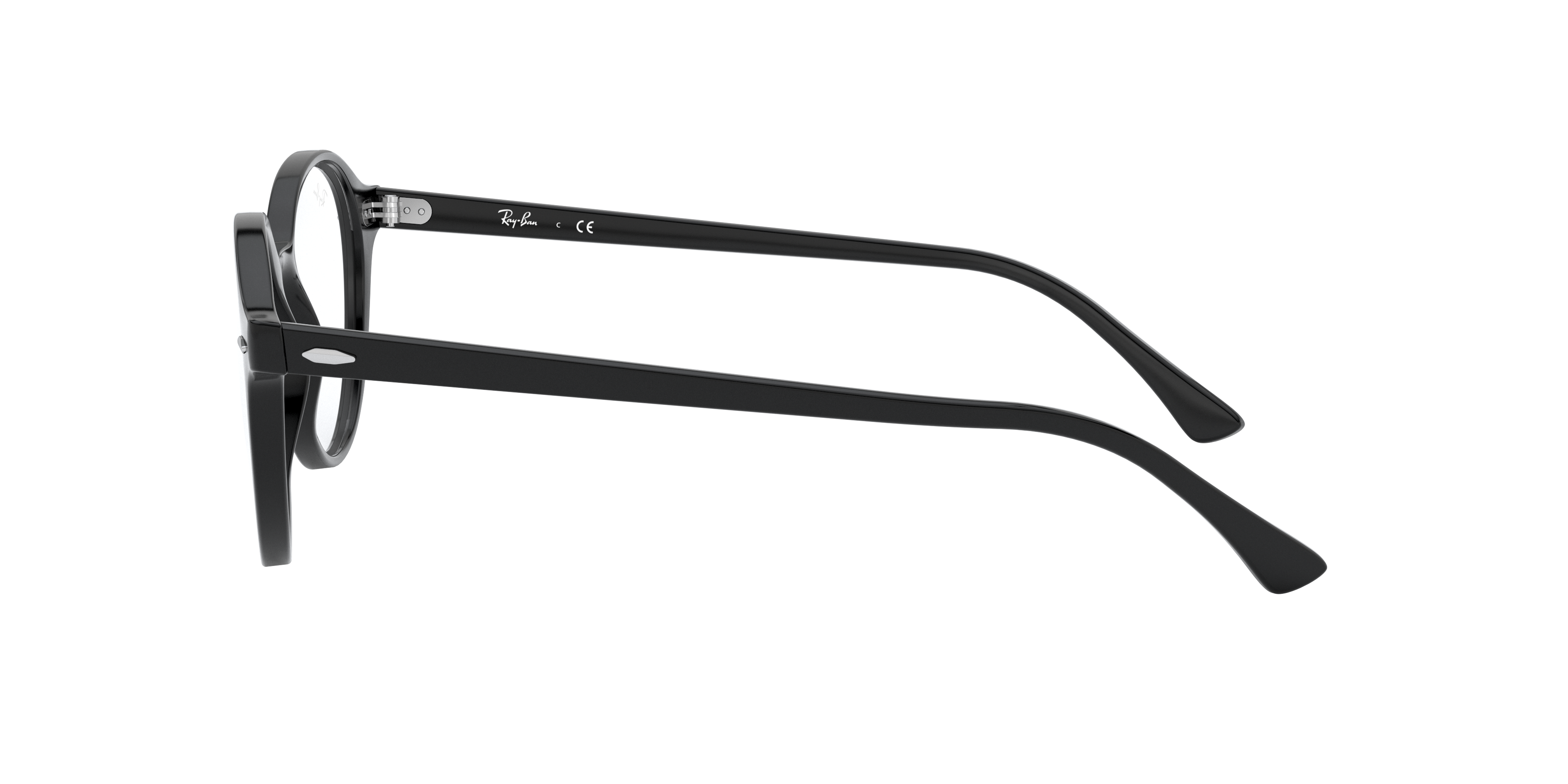 【中古】 レイバン Ray-Ban メガネフレーム プラスチック ケース メガネ拭き付き RB5130 01HD160 Ray-Ban レイバン 男女兼用 ブラック 黒 プラスチック 5385D 2000 55