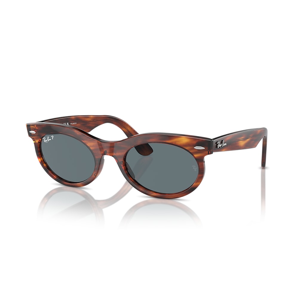 263315Ray-Ban サングラスRB2242F WAYFARER OVAL WAYFARER OVAL Sunglasses in Havana and Blue - RB2242 | Ray-Ban® CA