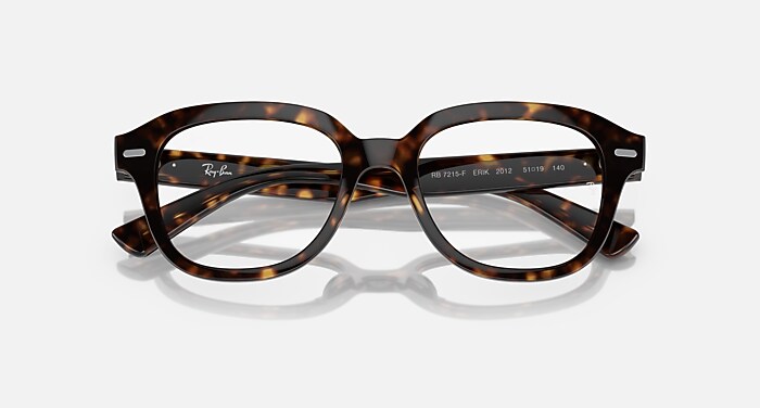 レイバン公式ストア】 Ray-Ban® ERIK OPTICS メガネ | ハバナ フレーム