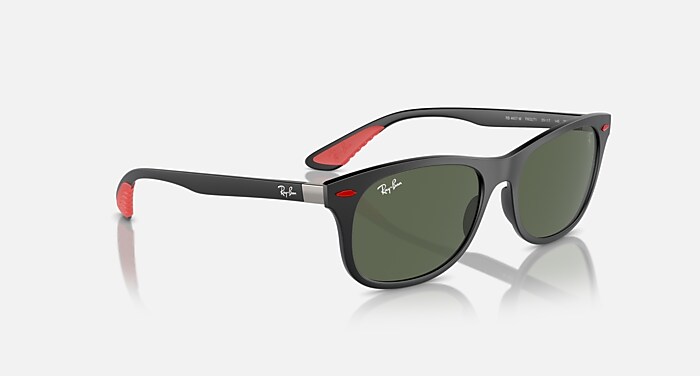 RB4607M SCUDERIA FERRARI COLLECTION Sunglasses in Black and Dark