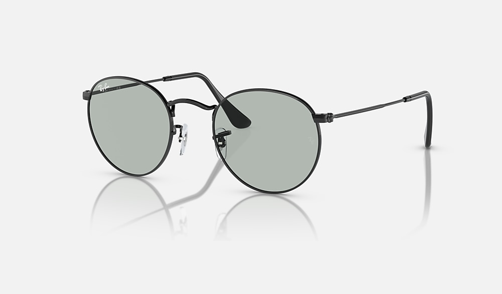 レイバン公式ストア】 Ray-Ban® ROUND METAL サングラス | ブラック X