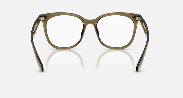レイバン公式ストア】 Ray-Ban® RB4379VD OPTICS メガネ | 透明ダーク