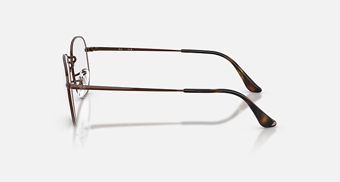 HEXAGONAL OPTICS Eyeglasses with Brown Frame - RB6448 | Ray-Ban® GB