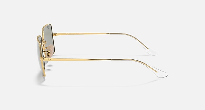 RECTANGLE 1969 MIRROR EVOLVE Sunglasses in Arista Gold and