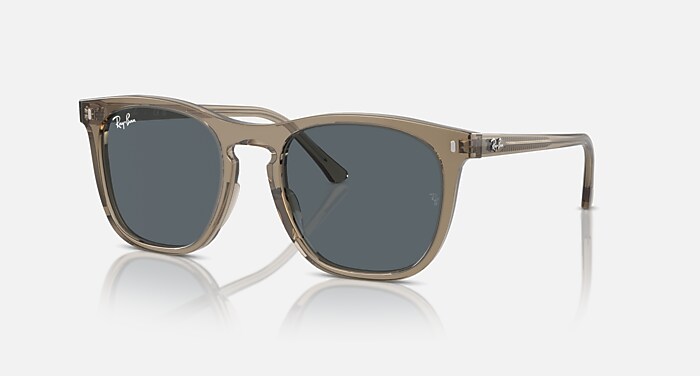 RB2210 Sunglasses in Transparent Brown and Blue RB2210F Ray