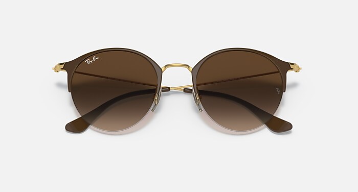 Ray-Ban Sunglasses Rb3578 Brown Frame Brown Lenses