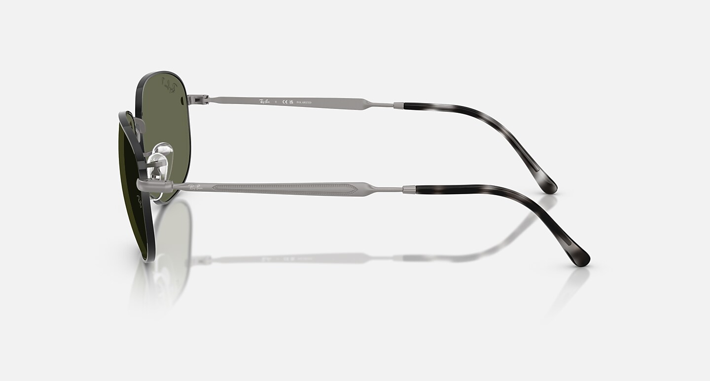Ray-Ban Sunglasses Unisex Rb3754 - Matte Gunmetal Frame Green Lenses 60-19 Polarized