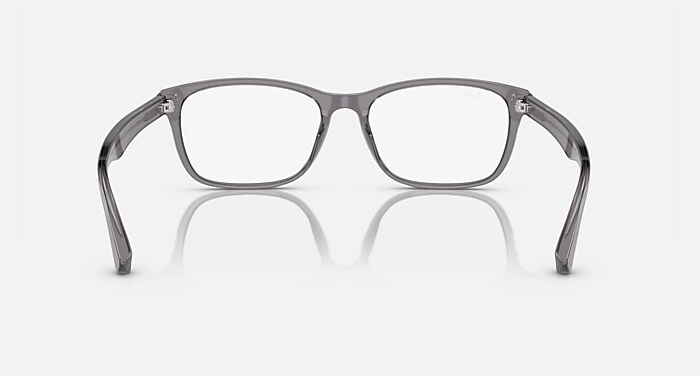 Ray-Ban RB5385D グレーメガネ(度あり) レイバン公式ストア】 Ray-Ban® RB5385 OPTICS メガネ