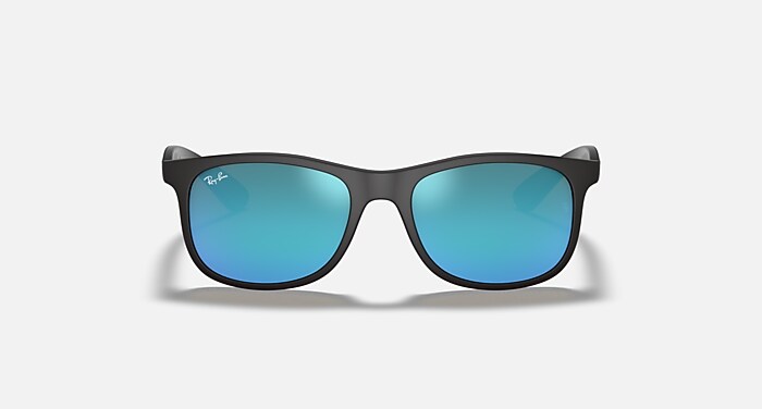 Ray-Ban Sunglasses Children Rb9062s Kids - Black Frame Blue Lenses 48-16