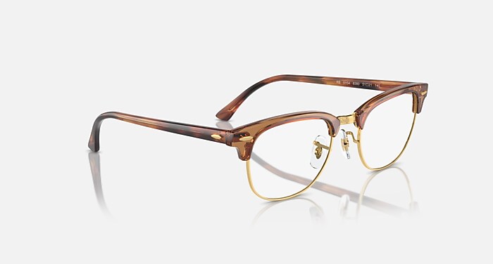 CLUBMASTER OPTICS LIMITED Eyeglasses with Transparent Brown On