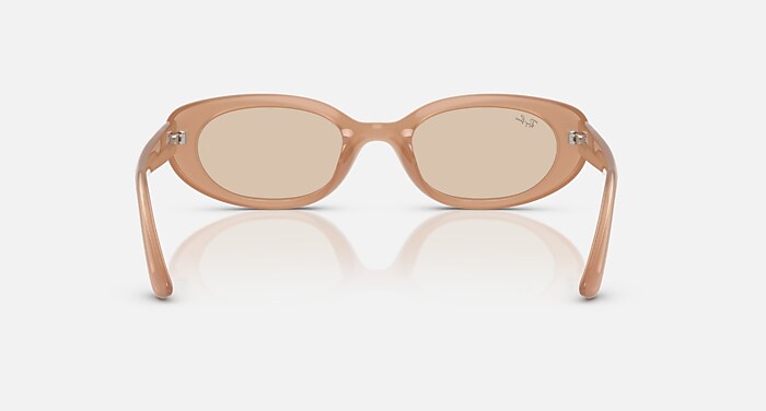 Ray-Ban Sunglasses Unisex Rb4441d Bio-based - Opal Brown Frame Brown Lenses 53-21