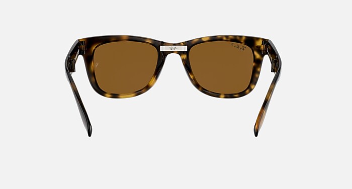 WAYFARER FOLDING CLASSIC Sunglasses in Light Havana and Brown