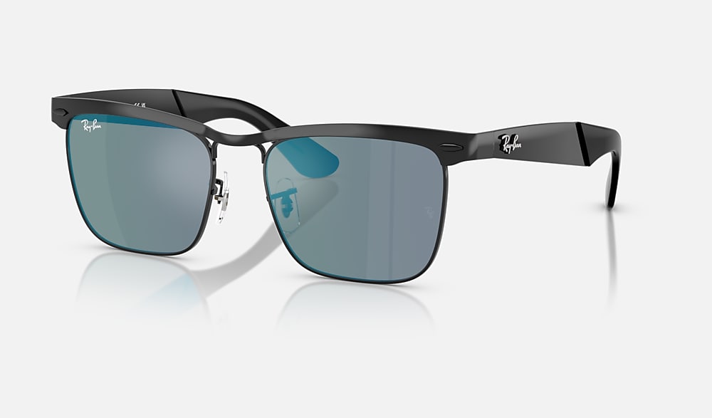 Ray-Ban サングラス ブラック/ブルー 0RB3875__002_8O__P21__shad__qt
