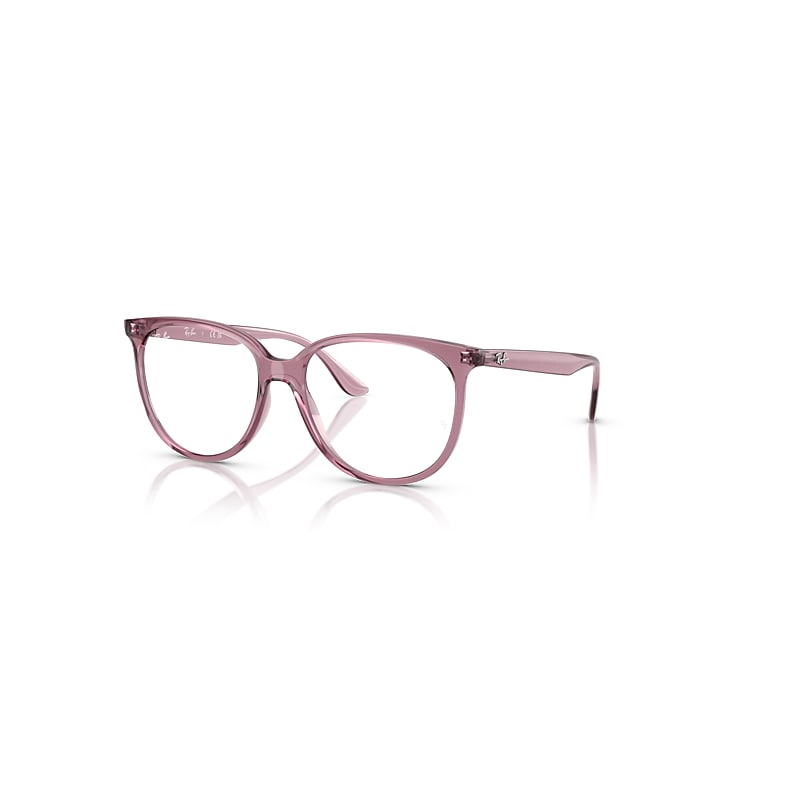 Ray Ban Rb4378v Optics Opal Hellviolett Fassung Klar Glas Polarisiert 52-16 In Opal Hellviolett