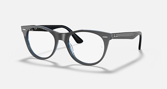 WAYFARER II OPTICS Eyeglasses with Grey Frame - RB2185VF