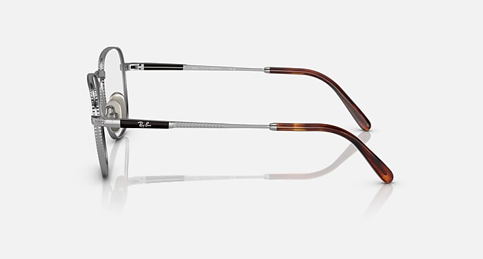 ★ ray2★ FRANK II TITANIUM OPTICS Eyeglasses with Silver Frame